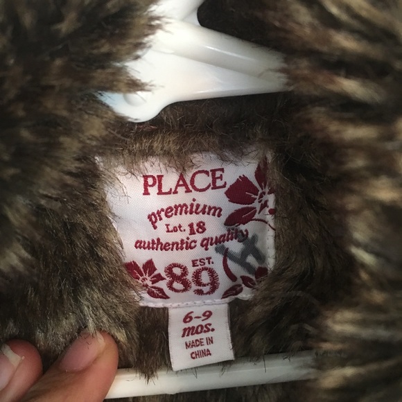 The Children’s Place Girls Coat 6-9 month - Picture 2 of 3